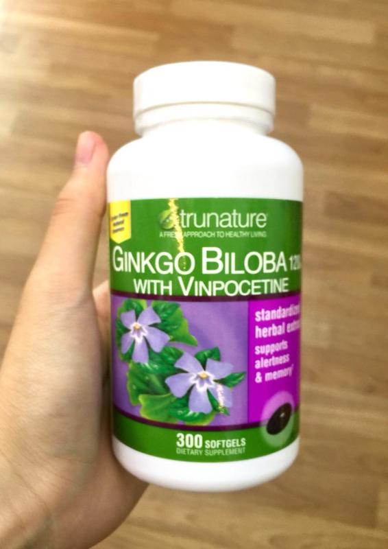 Thuốc bổ não Ginkgo Biloba 1200mg 300 viên nhập khẩu