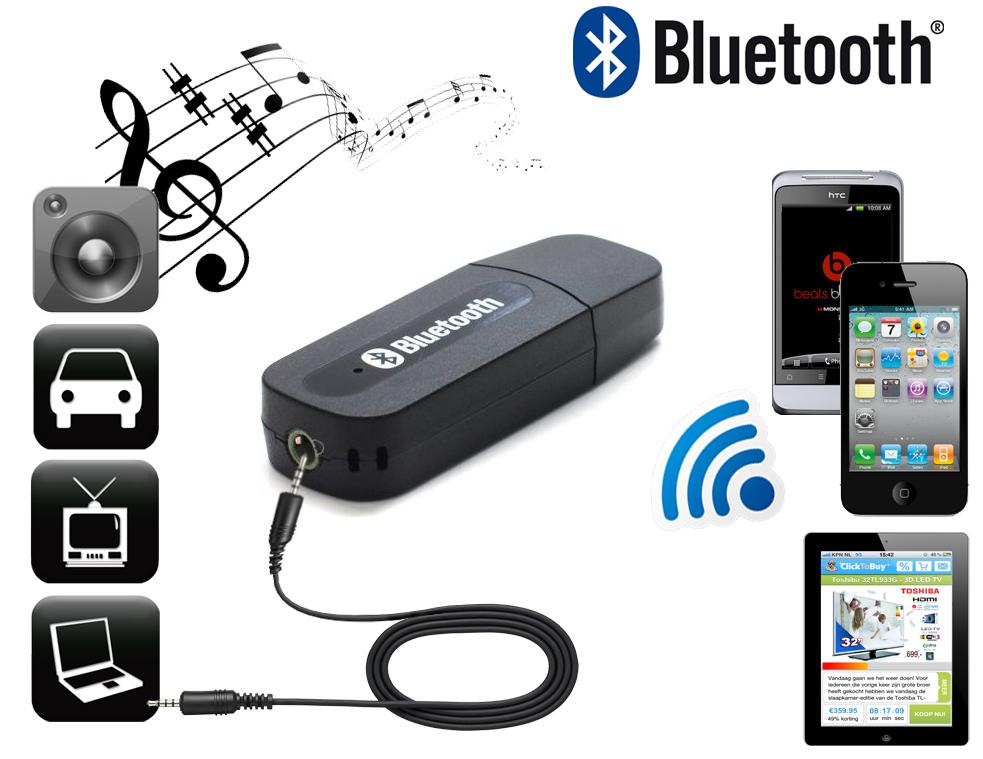 USB BLUETOOTH - Kết nối Loa Thường thành Loa không dây (màu ngẫu nhiên)