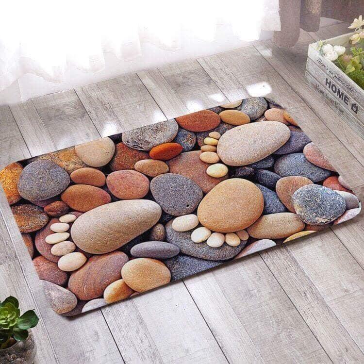 Thảm lau chân 3d siêu thấm siêu đẹp.