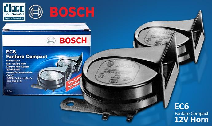Cặp còi sên bosch ec6 12v