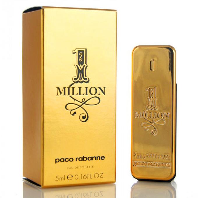 Nước hoa nam paco rabanne 1 million eau de toilette 5ml