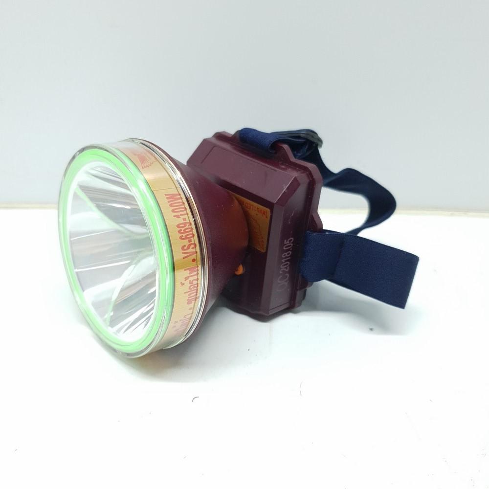 Đèn pin led đeo đầu victory vs-669 100w