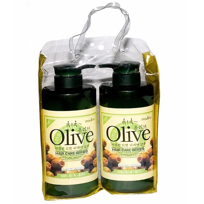 Cặp dầu gội xả olive 800ml