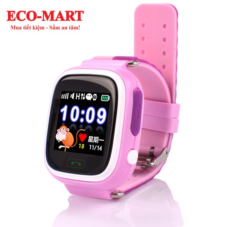 Đồng hồ thông minh có định vị GPS V80-4, phiên bản Định vị Wifi, Cảnh báo chống mất trộm.