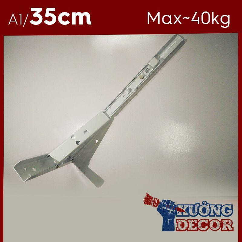 Bản lề gập treo tường a1 35cm chịu lực 40kg