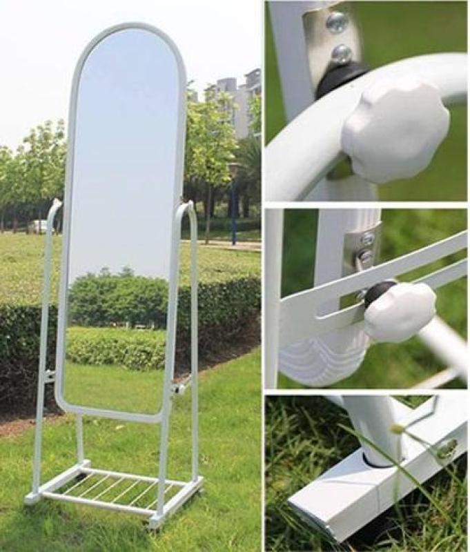 Gương di động kích thước 160x44cm (trắng) - (BQ298-TRANG)
