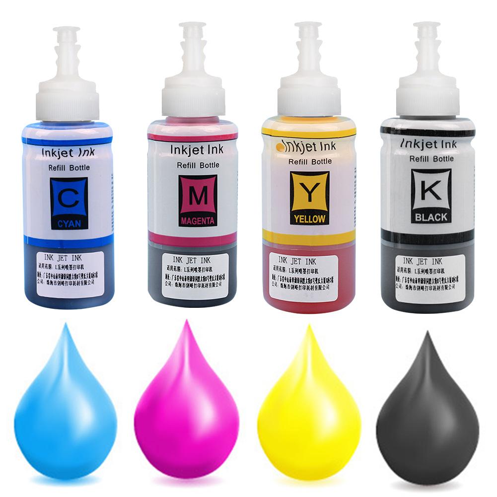 mực70ml Bottle Dye Refill InkJet Ink epson L310 L360 L365 385 L402 L220