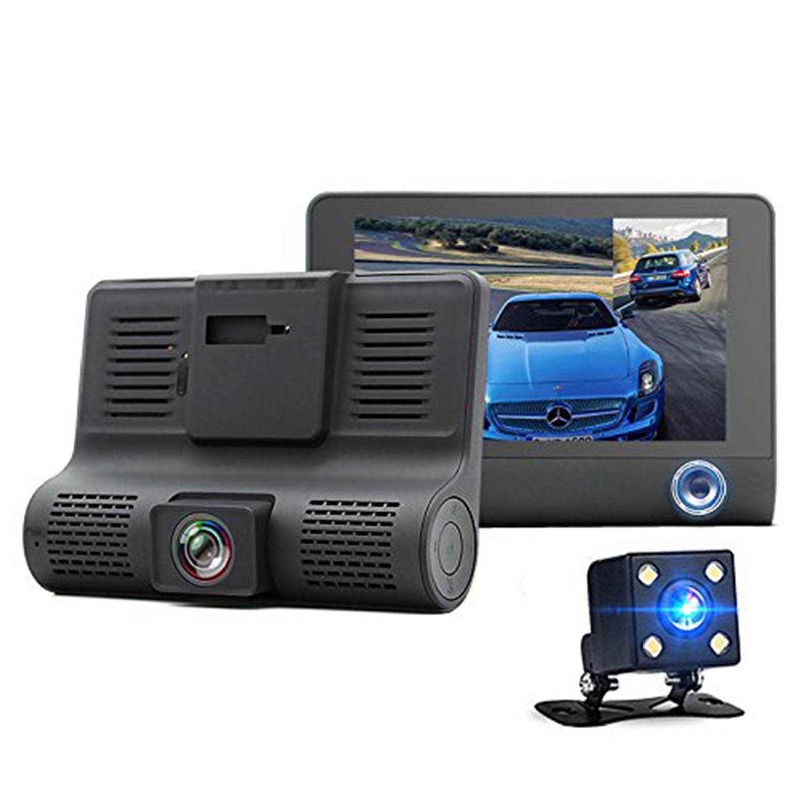 Camera hành trình DVR tích hợp cam lùi và cam giám sát trong xe hơi 3in1 tiện dụng