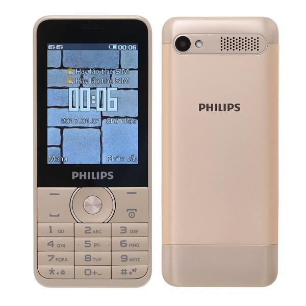 Điện Thoại Philips E316 (Vàng)