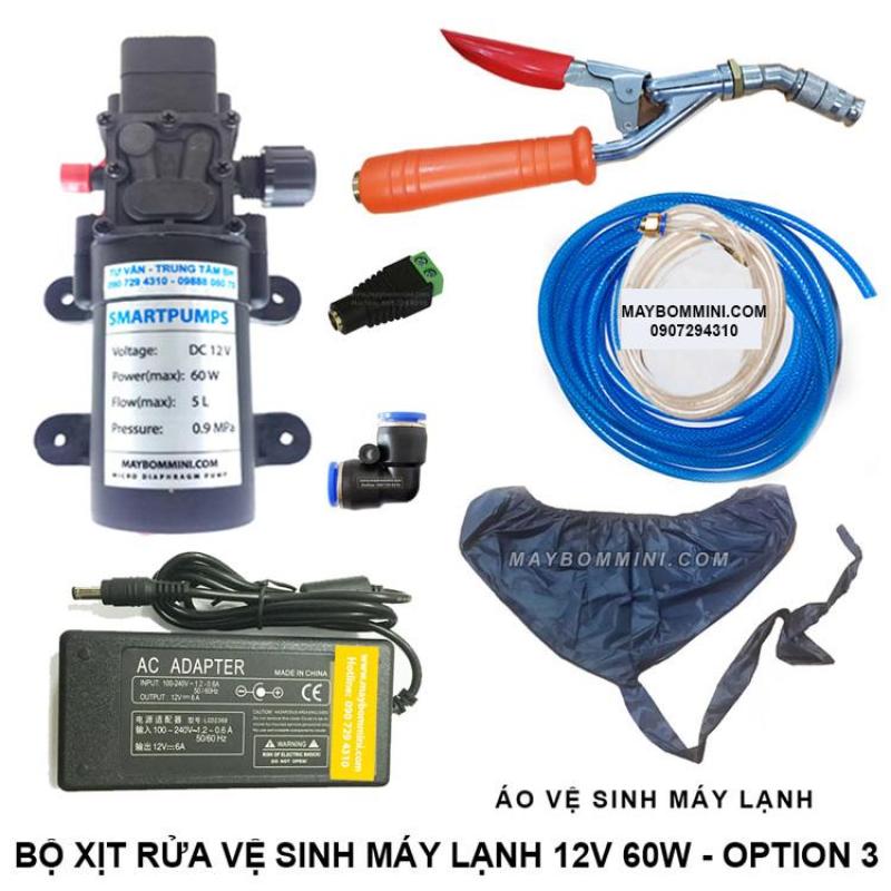 Bảng giá Bộ Xịt Rửa Xe Vệ Sinh Máy Lạnh 12V 60W – Option 3 Điện máy Pico