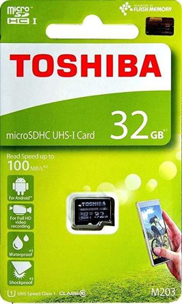 thẻ nhớ Toshiba MicroSDHC 32gb 100mb