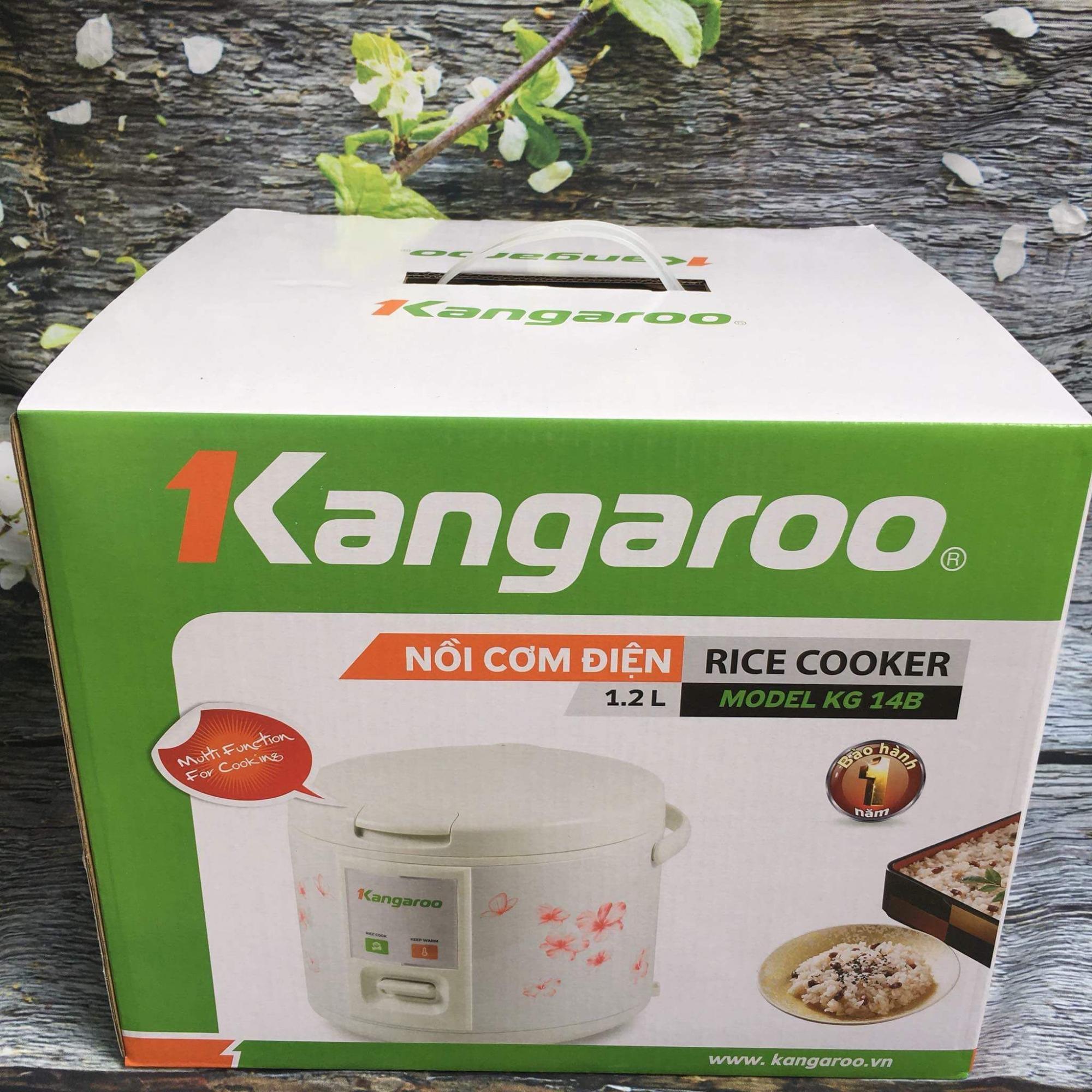 Nồi cơm điện kangaroo kg14b 1.2l