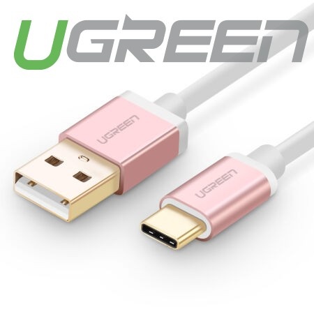 Dây cáp chuyển đổi USB 2.0 sang USB Type C, dài từ 0.25-2M UGREEN US188 Dây cáp chuyển đổi USB 2.0 sang USB Type C, dài từ 0.25-2M UGREEN US188