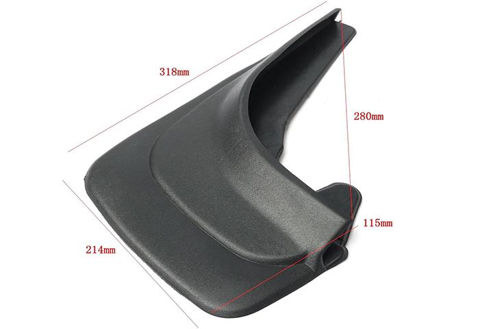 Tấm chắn bùn ô tô cao cấp (Màu đen)
