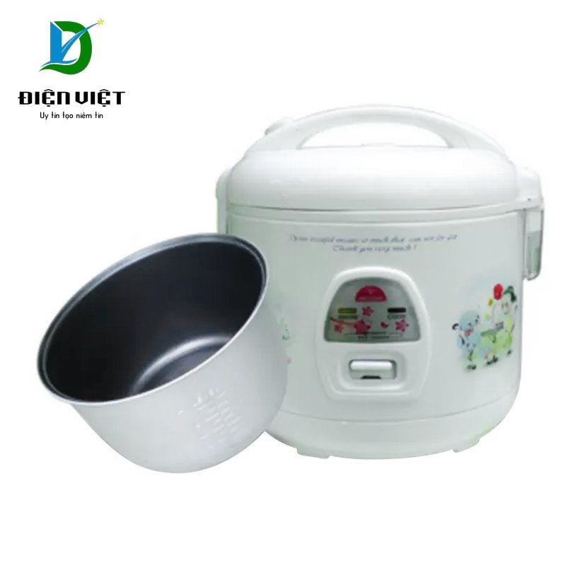 Nồi cơm điện nắp gài 1.0L Kim Cương - Shop uy tín và chất lượng