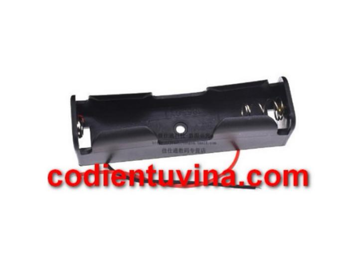 Đế pin sạc 18650 có dây loại 1pin