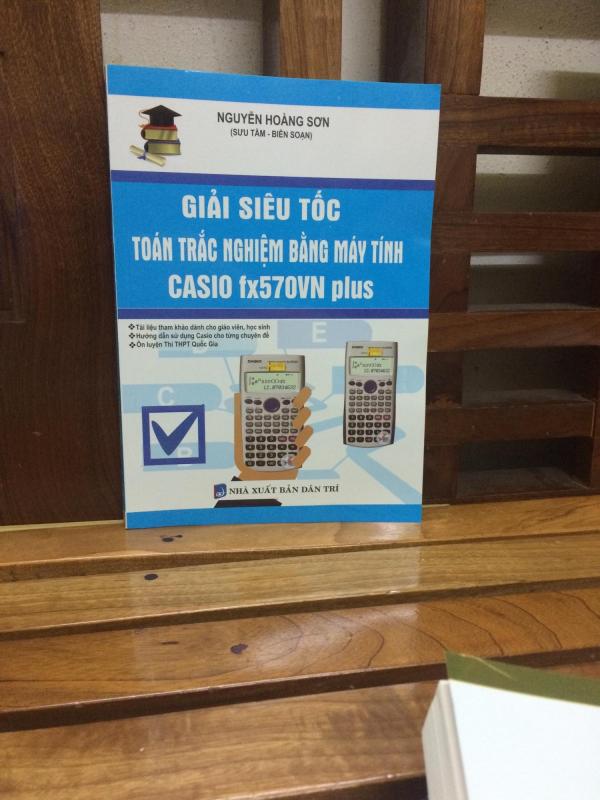 Mua Giải nhanh siêu tốc toán trắc nghiệm bằng máy tính Casio fx 570vn plus