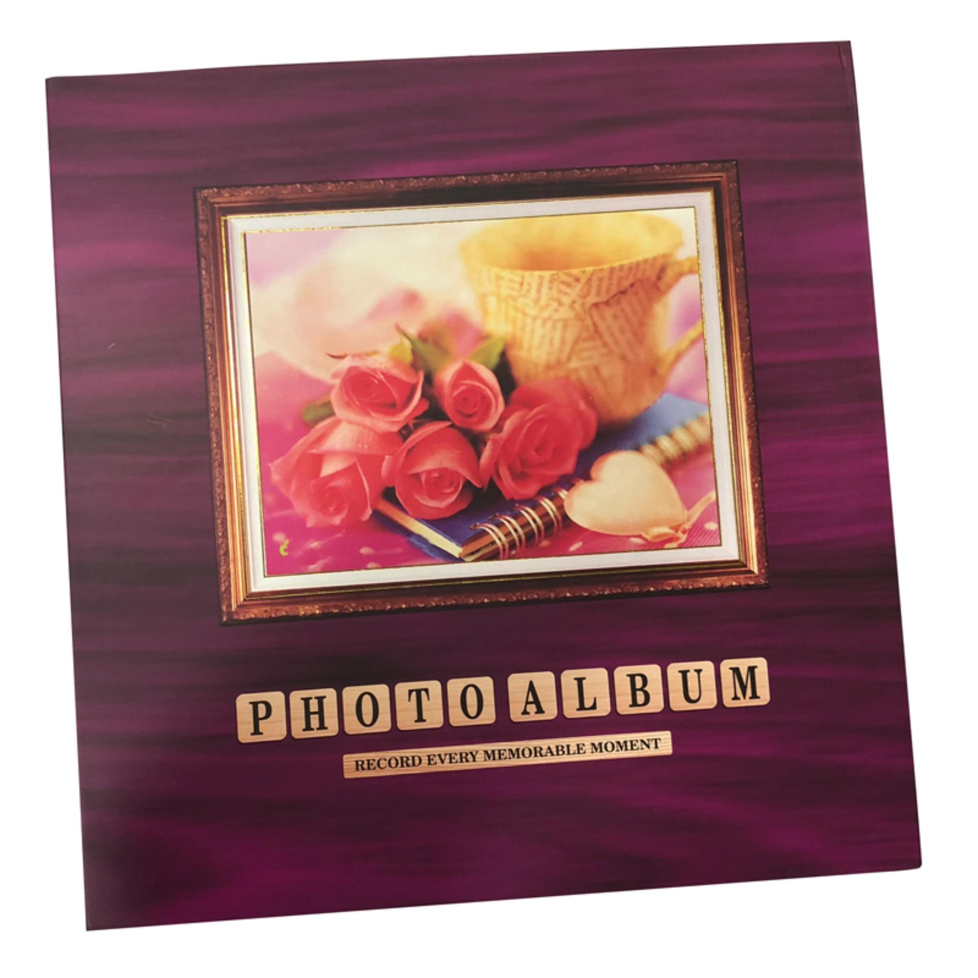 Album ảnh dán (80 ảnh cỡ 31x32cm) giúp lưu trữ hình ảnh lâu dài, thích hợp làm album ảnh cưới, kỷ niệm, gia đình