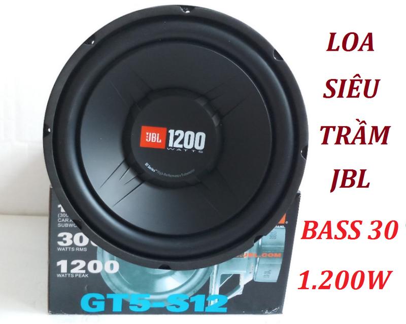 Loa Bass siêu trầm 3 tấc cao cấp JBL công suất 1.200W