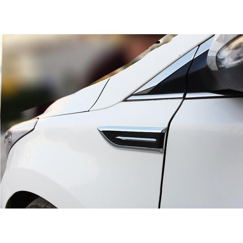 [HCM]Bộ 2 mang cá giả hốc gió dán sườn xe ô tô MC010