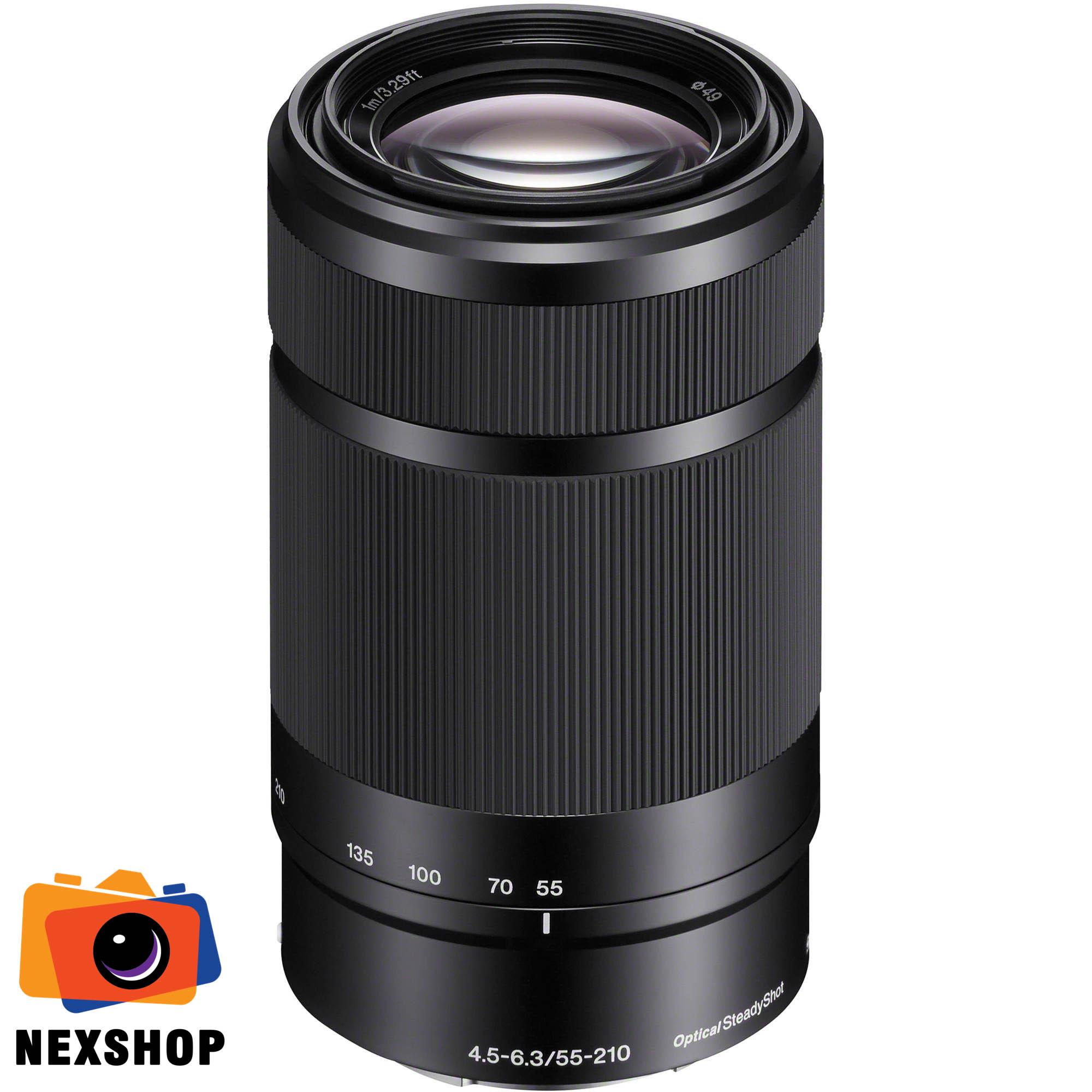 Ống kính sony e 55-210mm f4.5-6.3 đen - sel55210 - hàng nhập khẩu