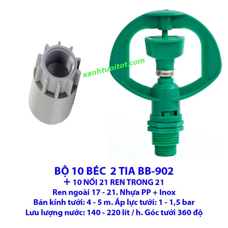 [HCM]Béc tưới nhỏ - Béc 2 tia BB-902