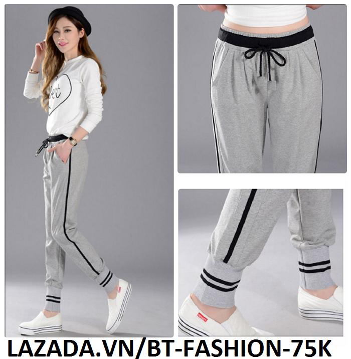 Quần Thun Nữ Jogger Baggy Thể Thao Thời Trang  Hàn Quốc Mới - BT Fashion (SPL)