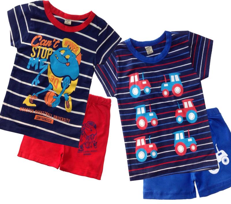 Nơi bán SET 2 BỘ THUN BÉ TRAI NGẮN TAY