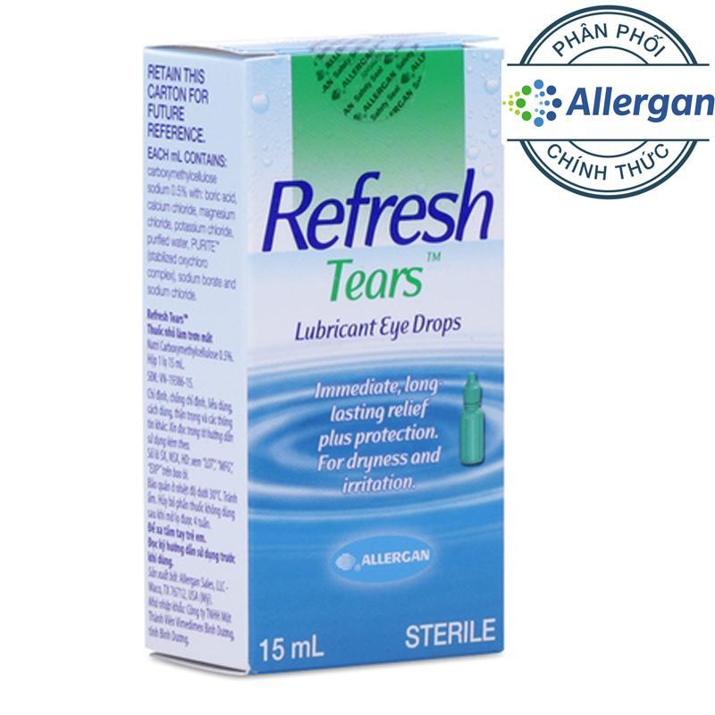 Thuốc nhỏ mắt làm trơn mắt Refresh Tears (15ml)