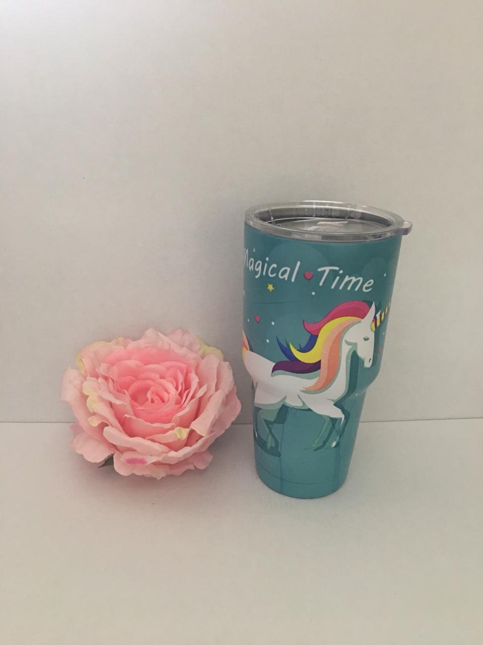 Ly giữ nhiệt 24h yeti 900ml ngựa xanh