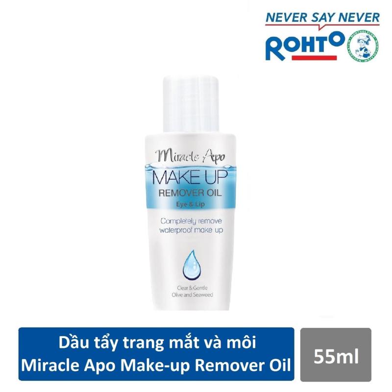 Dầu tẩy trang mắt và môi Miracle Apo Make-up Remover Oil 55ml