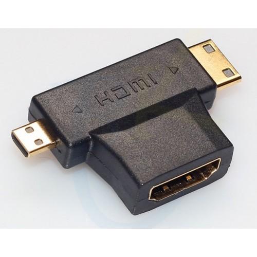 Đầu chuyển đổi mini hdmi, micro hdmi to hdmi