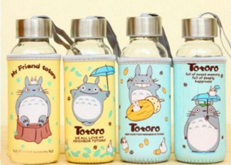 Bình nước thủy tinh bọc vải độc đáo