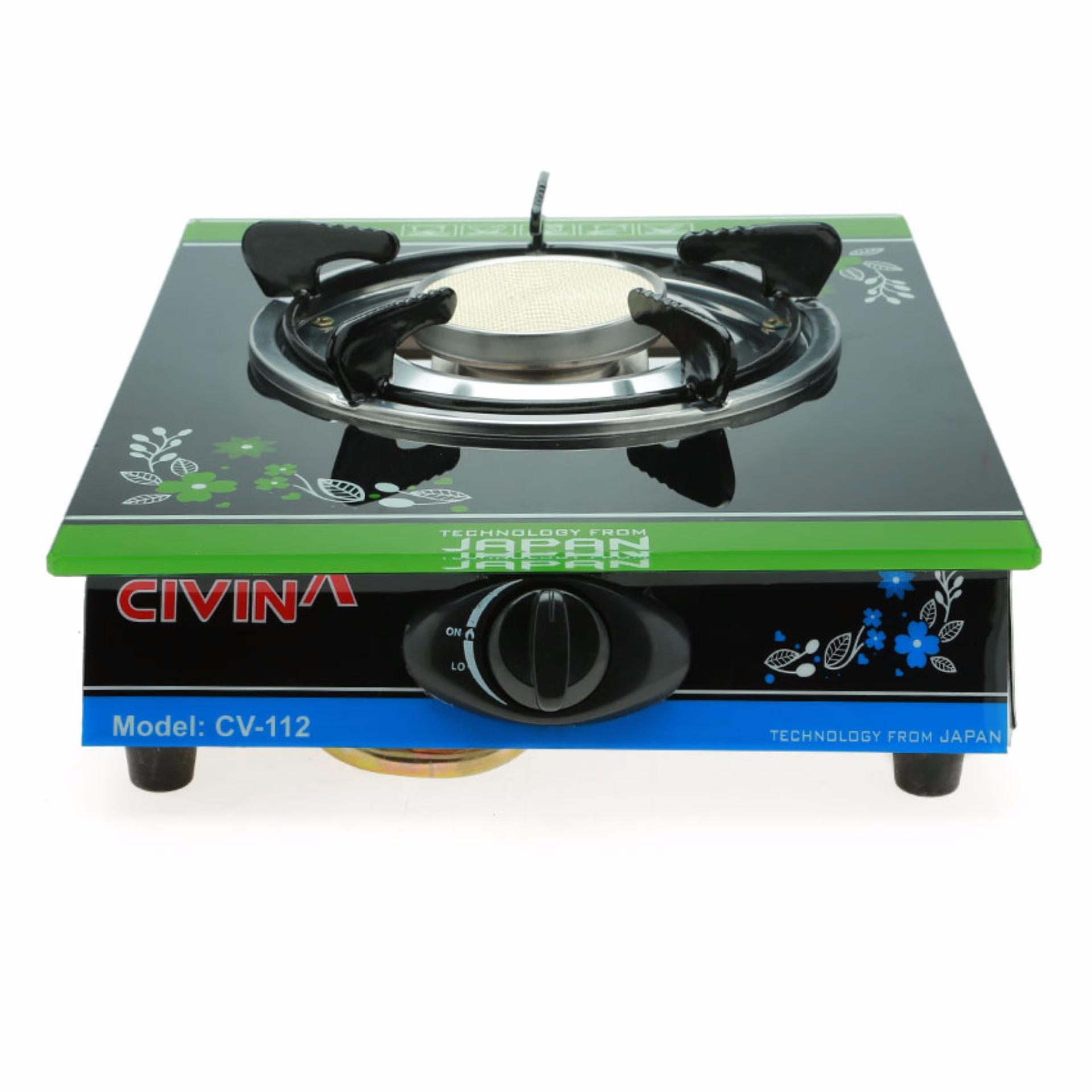 Bếp ga đơn hồng ngoại cao cấp CivinA CV-112