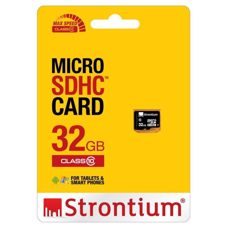 Thẻ nhớ Strontium Class 10 Full Video HD cho Camera và Smartphone
