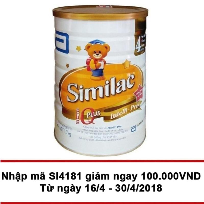 Bảng giá Sữa bột Similac IQ 4 hương vani 1.7kg