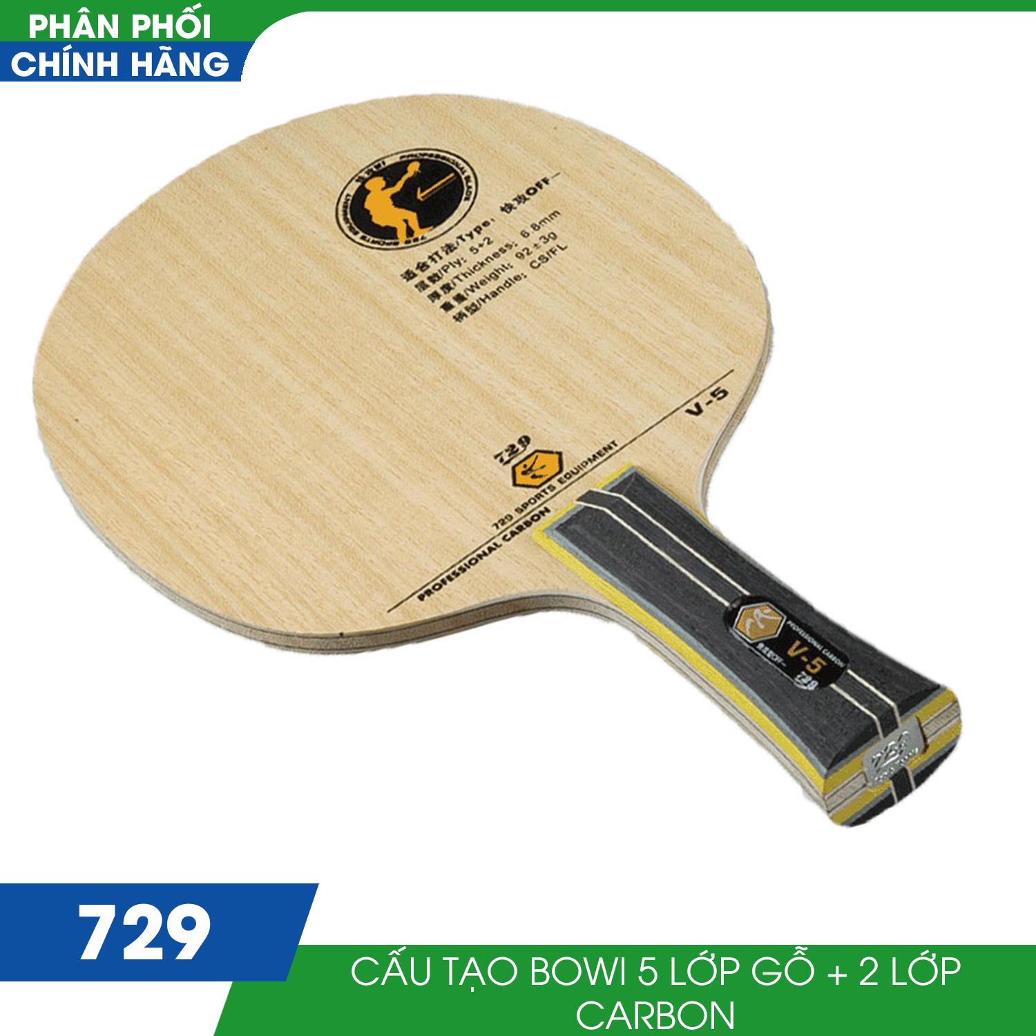 Cốt vợt Bóng Bàn 729 V-5