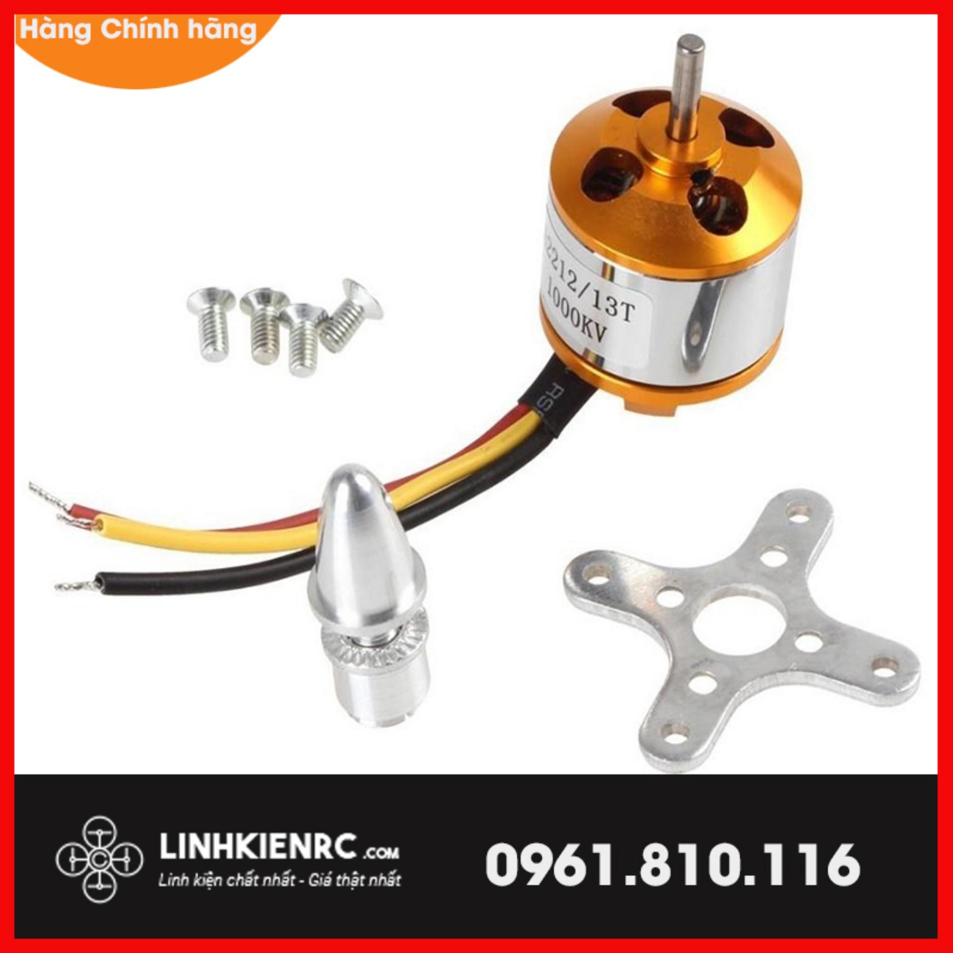 Motor không chổi than xxd 2212 1000kv kèm đầu đạn