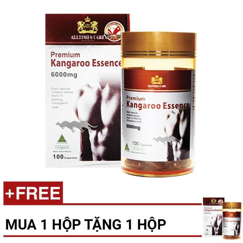Viên uống tăng cường sinh lực nam giới Alltimes Care Kangaroo Essence 6000mg 100 viên tặng 1 Viên uống tăng cường sinh lực nam giới Alltimes Care Kangaroo Essence 6000mg nhập khẩu