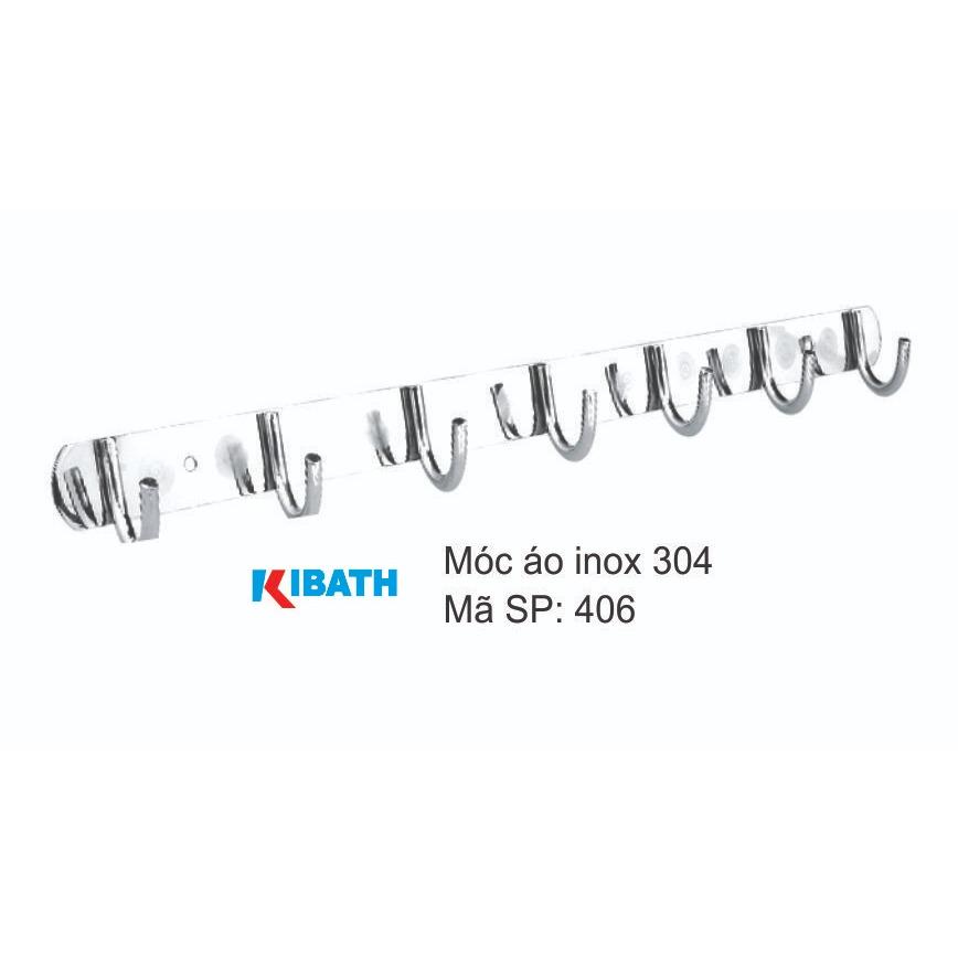 Móc áo inox 7 móc inox 304 kibath tt-406