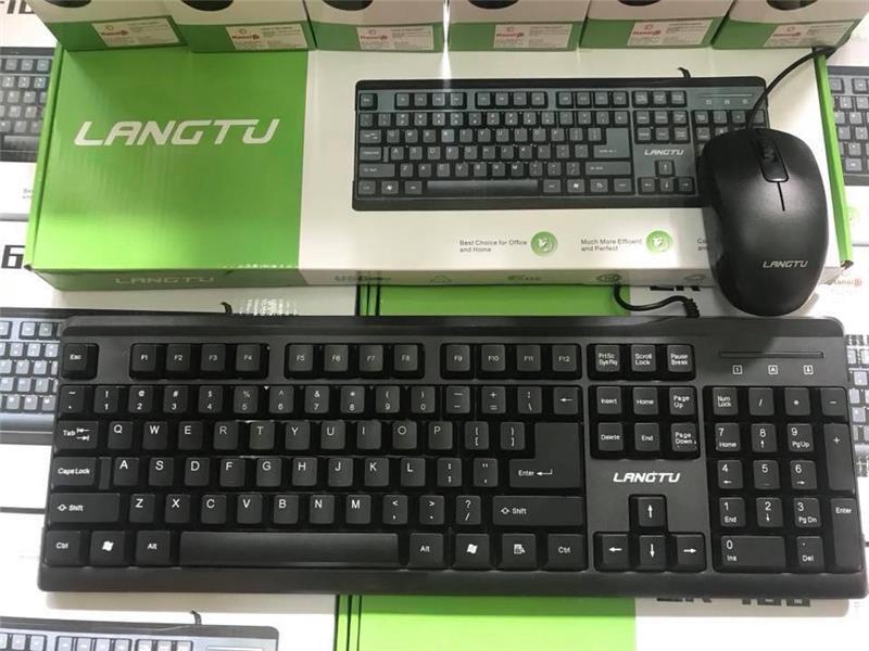 Combo bàn phím , chuột văn phòng LangTu LK 106 - Bảo hành 12 tháng