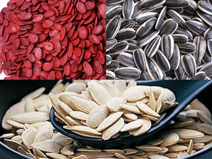 COMBO 500G HẠT HƯỚNG DƯƠNG  VÀ 500G HẠT DƯA KHÔNG PHẨM MÀU_Doanvatgiasi