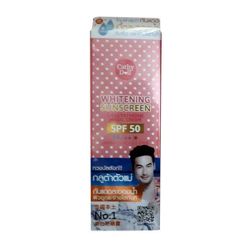 Chống nắng trắng da Cathy Doll Whitening Sunscreen L-glutathione Magic Cream SPF50 PA+++ 60ml