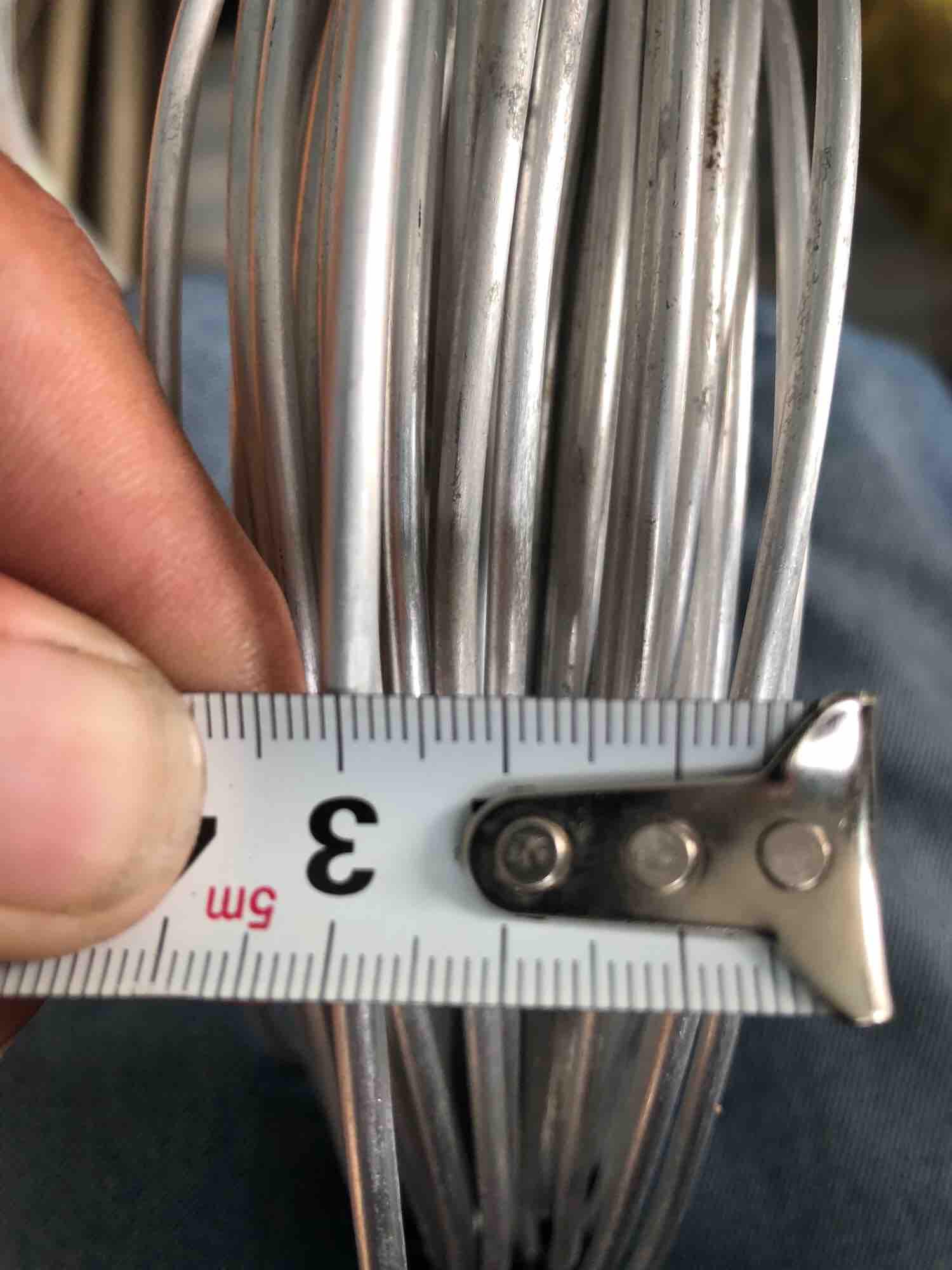 Dây Nhôm uốn cây( 2m dây kích thước 0,35mm)