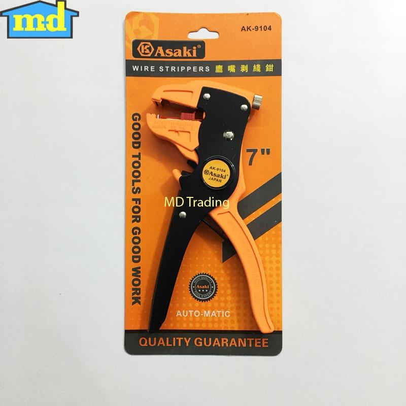 Kìm tuốt dây mỏ quạ asaki ak-9104 7''