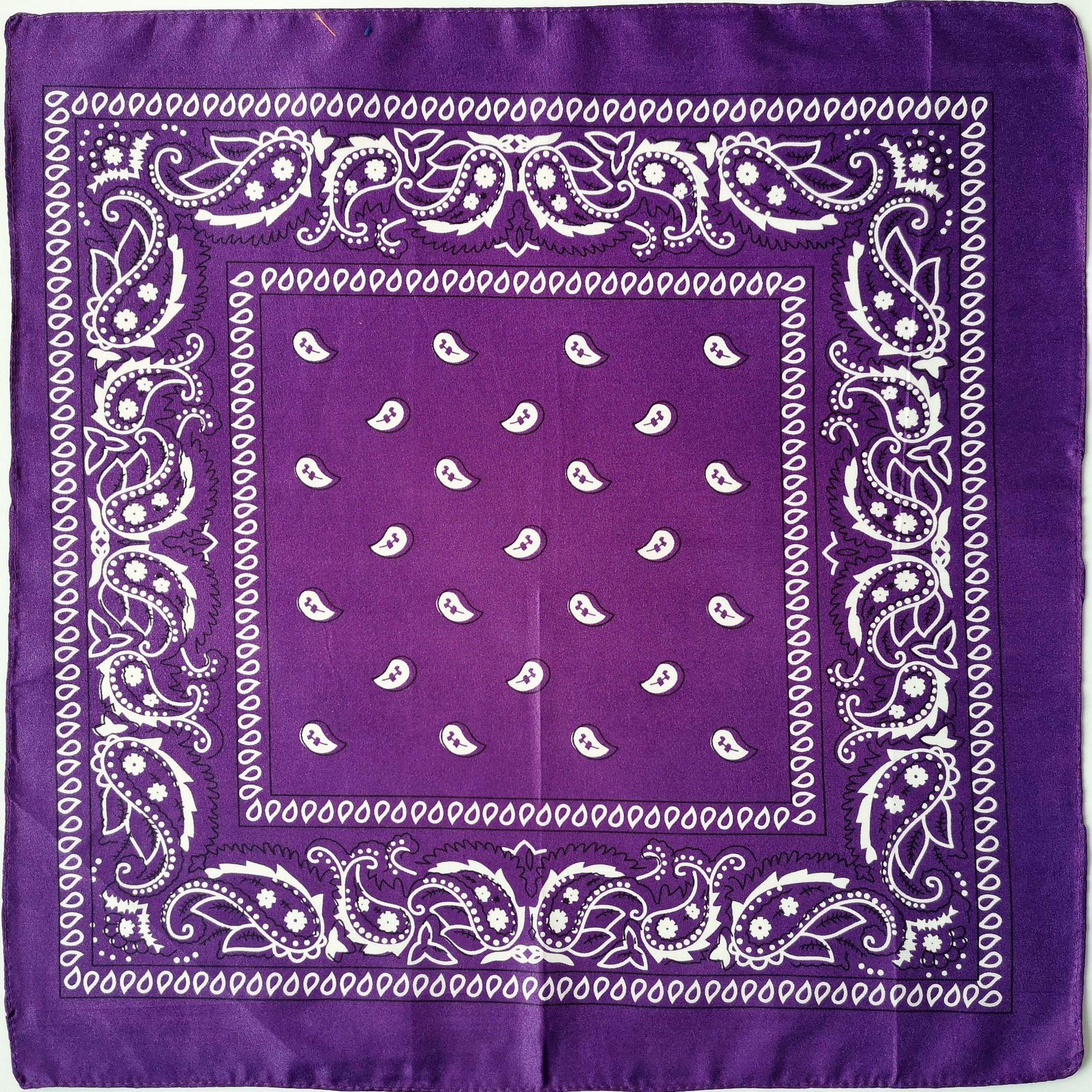 Khăn hiphop bandana (Turban) - Tím