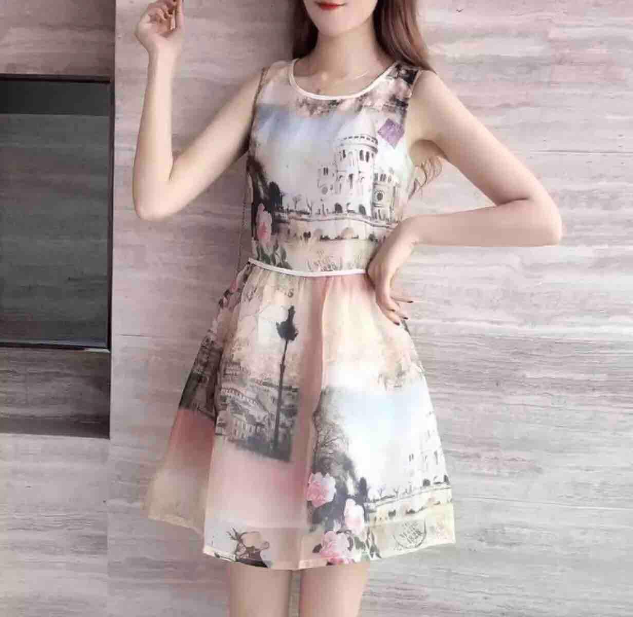 Đầm xoà 3d quảng châu