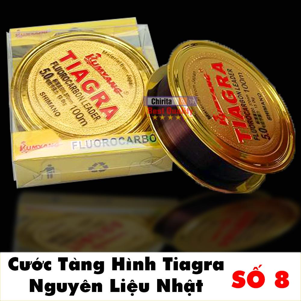 Dây cước câu cá nhật bản tiagra shimano 7 màu 100m - cước câu cá siêu bền