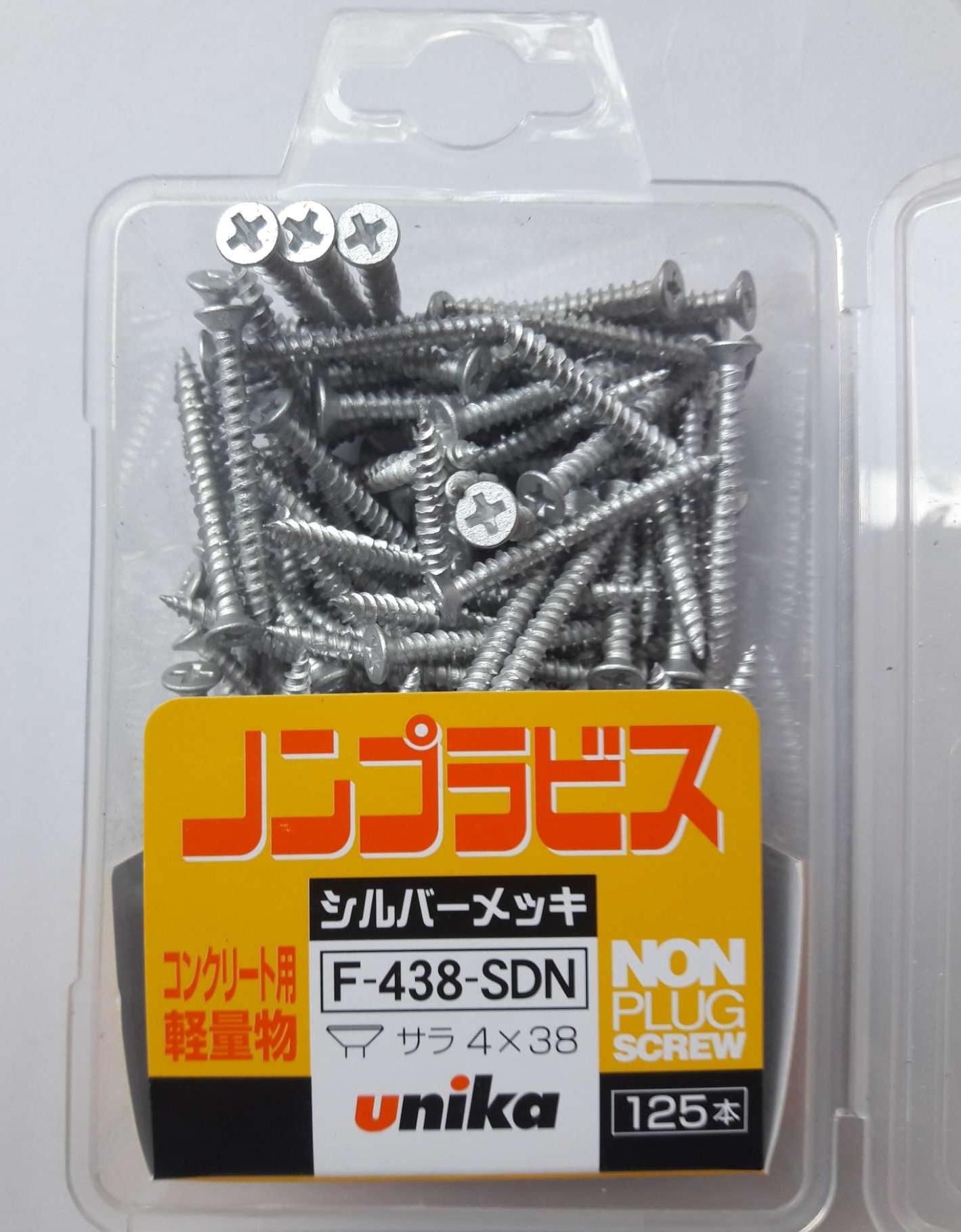 Vít nở tường unika f438