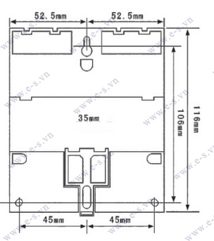 Công tắc hẹn giờ 3 pha ES-317